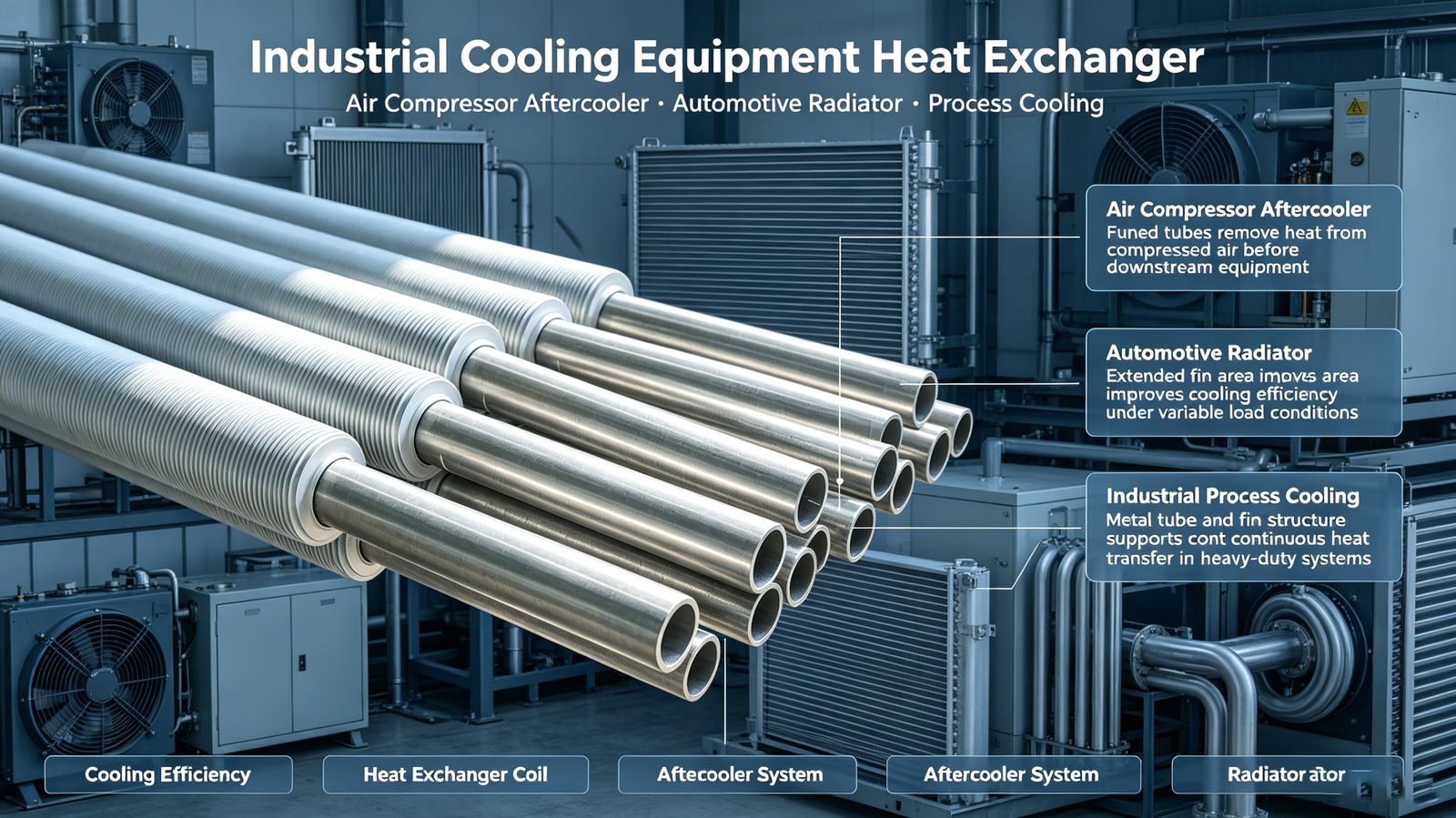Industrial Process Cooling and Automotive Application