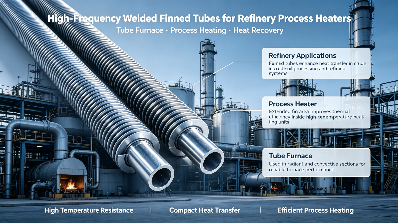 Petrochemical and Process Heating Application