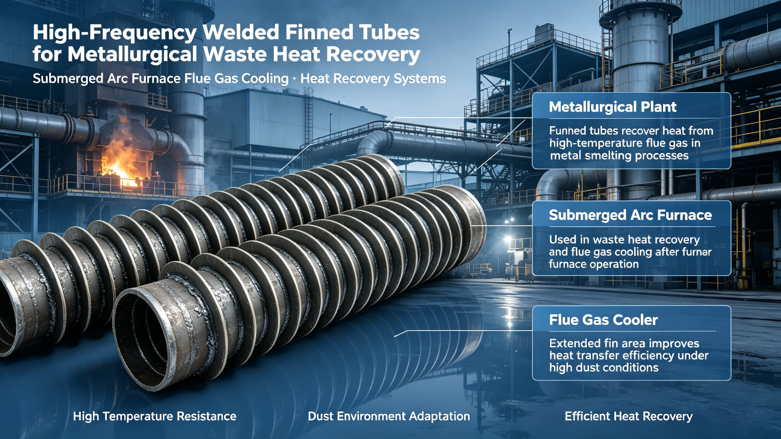 Metallurgy and Mining Waste Heat Recovery Application