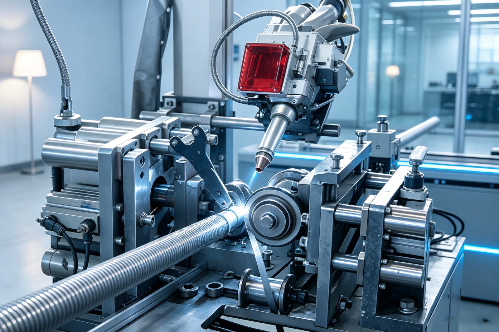 Laser Welding Process on Finned Tubes